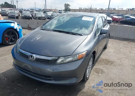 2012 Honda Civic Ex-L from USA, damaged, VIN 2HGFB2F94CH515770